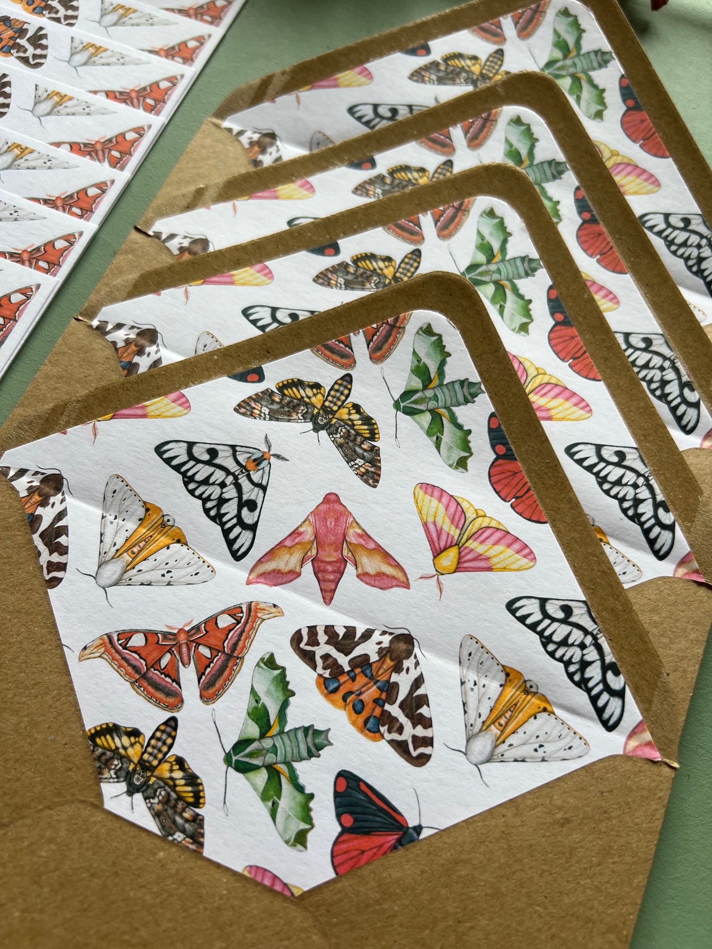 Moths Letter Writing Set