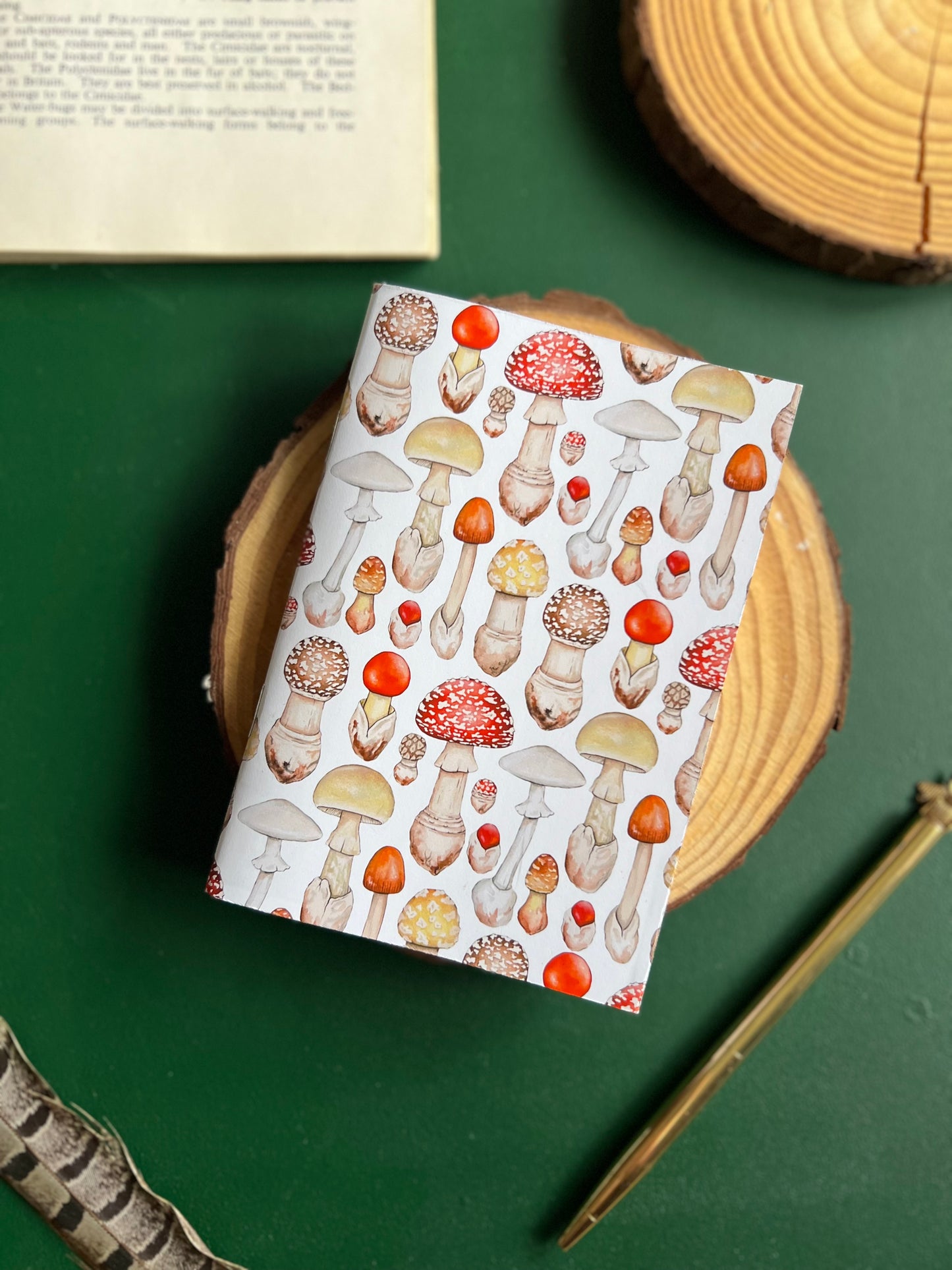 Mushroom Pocket Notebook