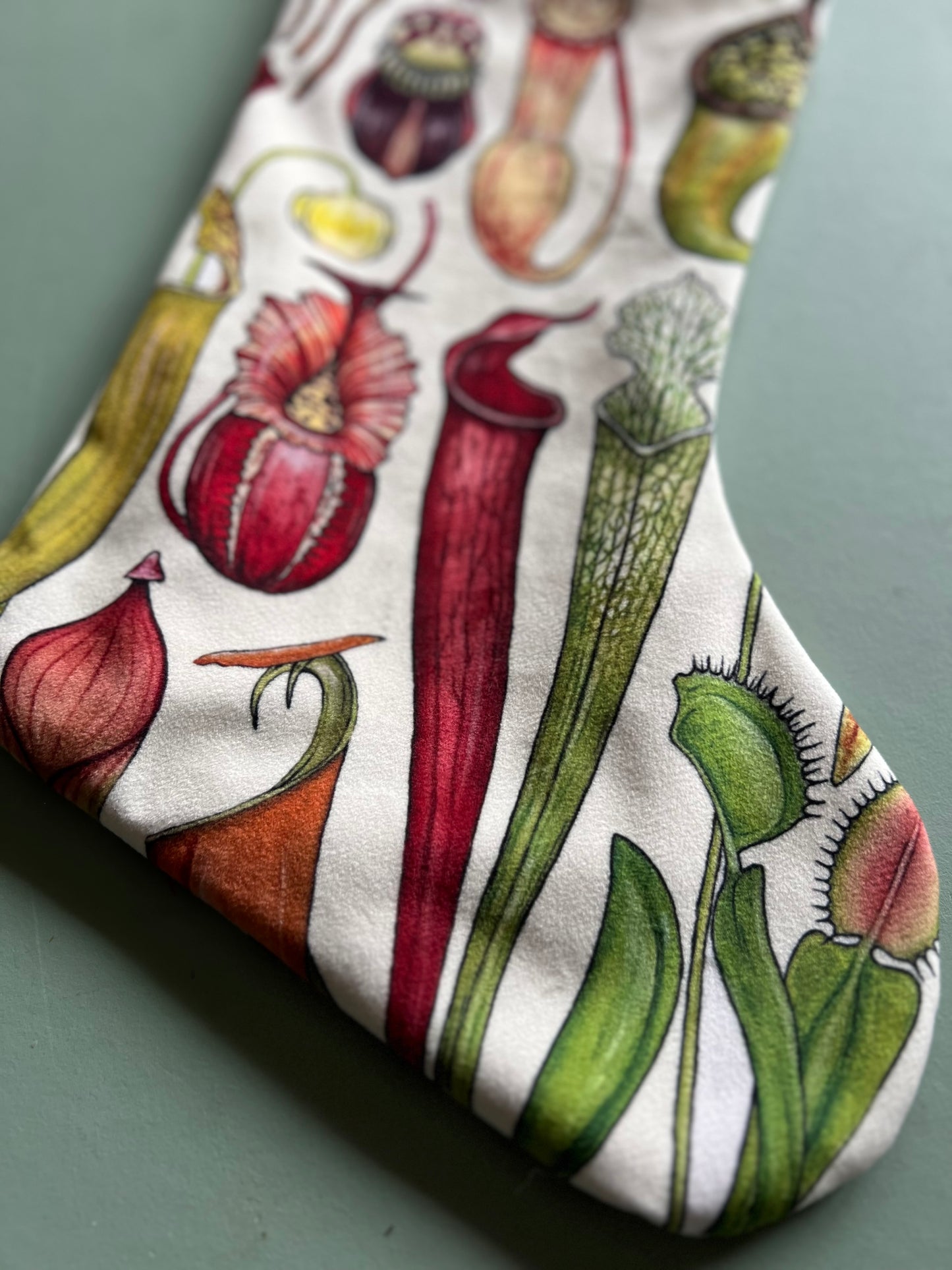 Velvet Christmas Stocking