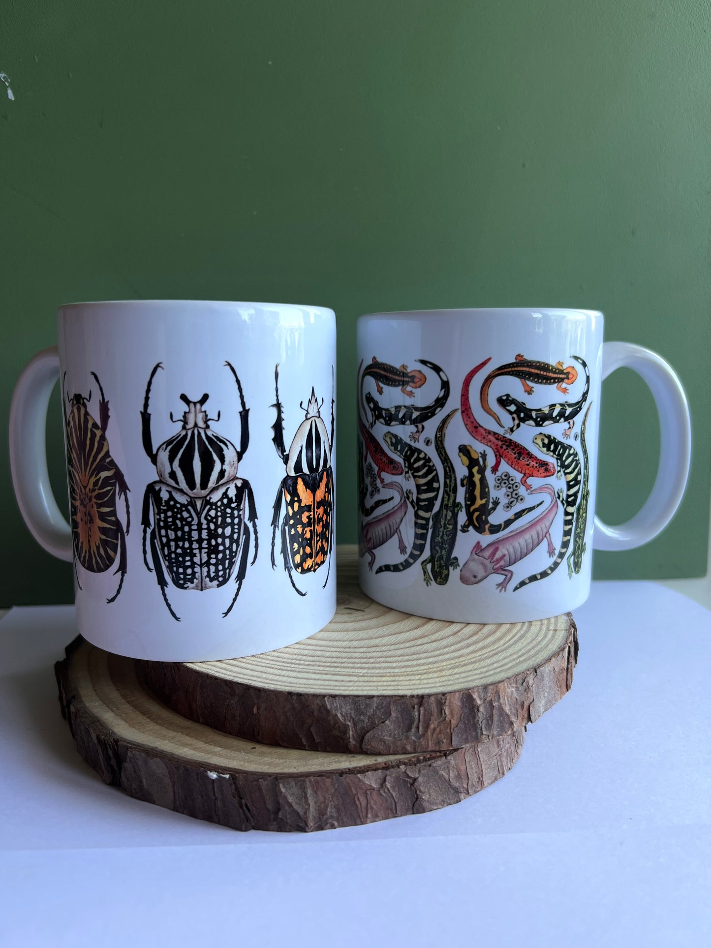 Beetles Ceramic Mug
