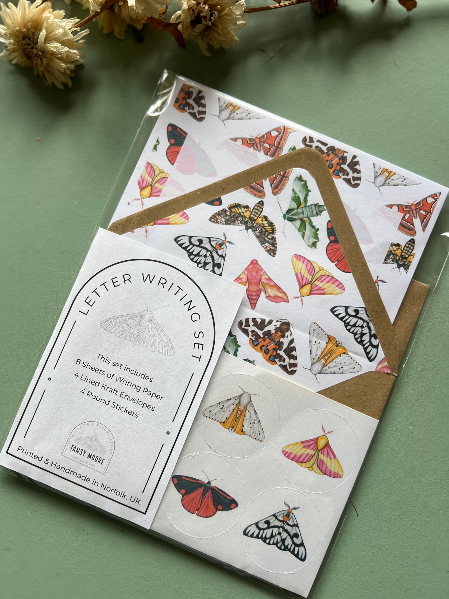 Moths Letter Writing Set
