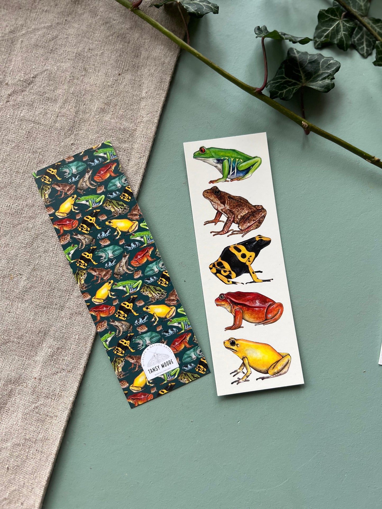 Frog Bookmark