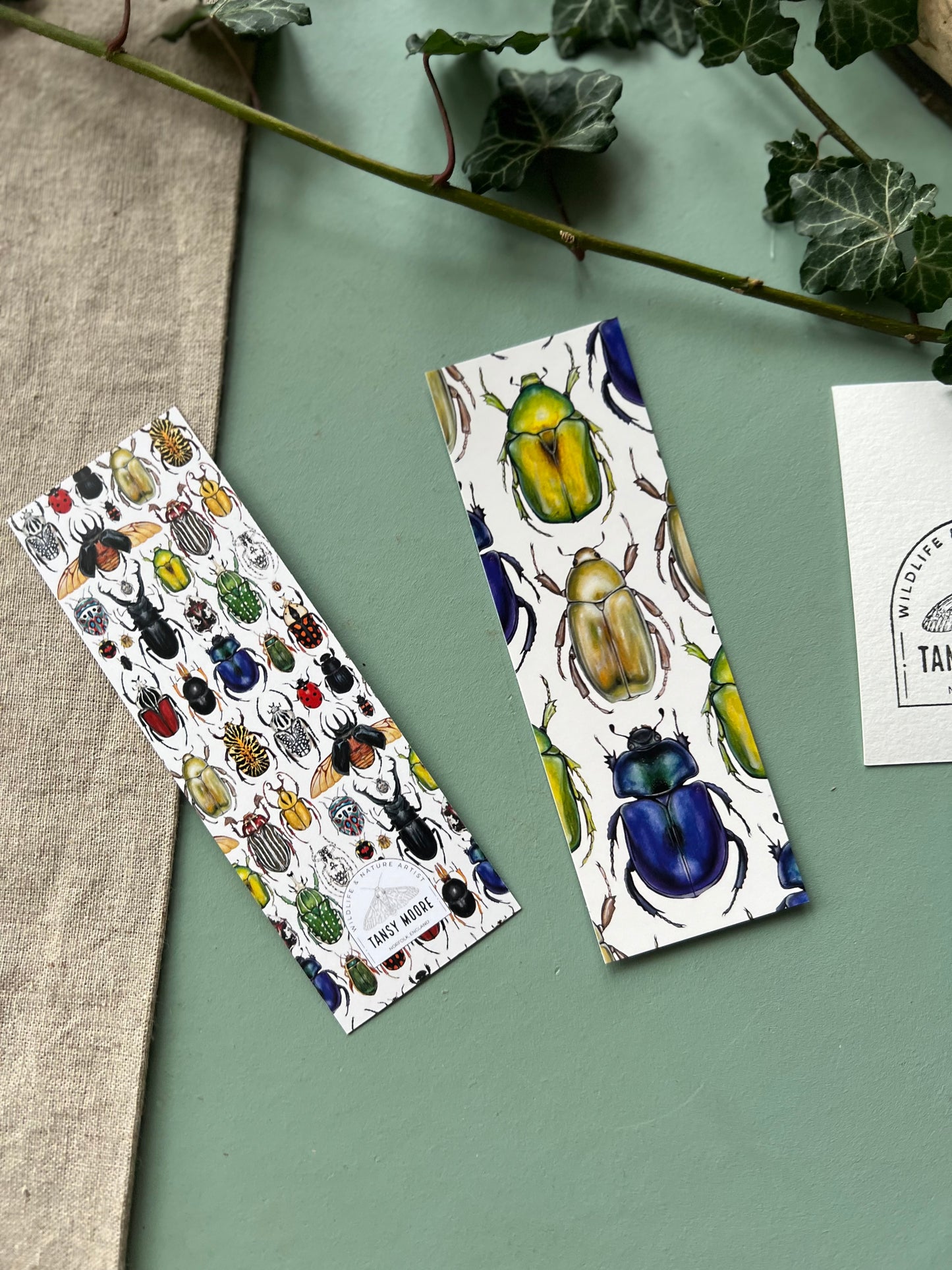 Beetle Bookmark