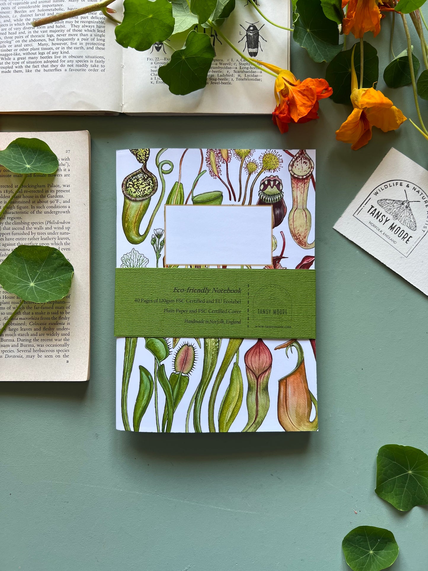 Carnivorous Plants Notebook