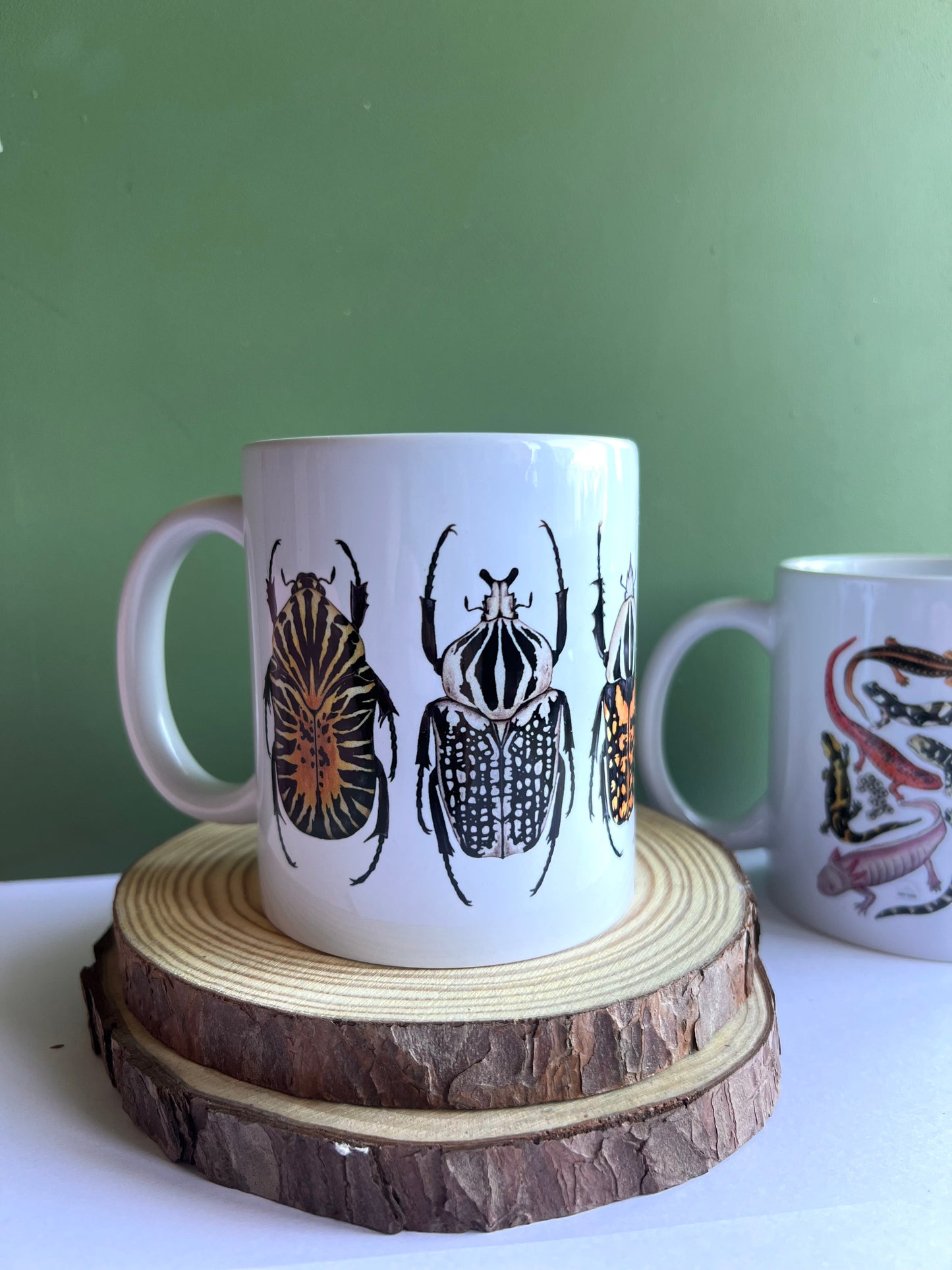 Beetles Ceramic Mug