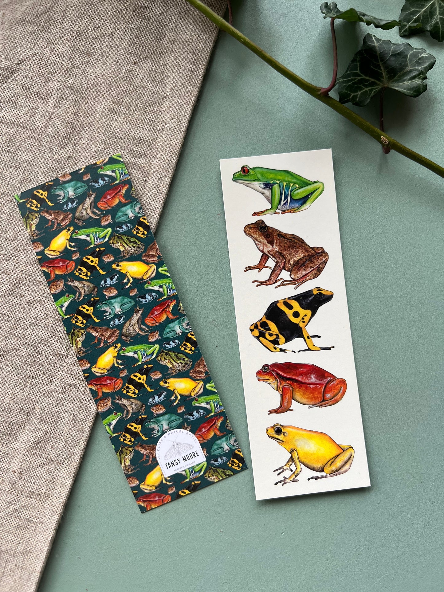 Frog Bookmark