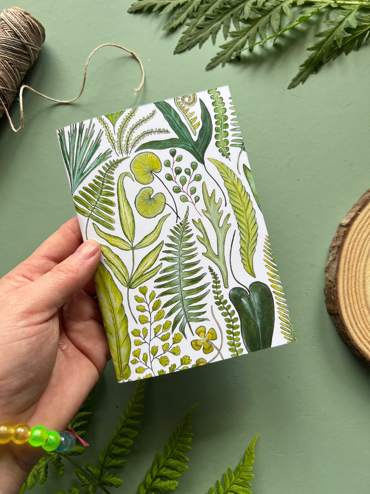 Ferns Pocket Notebook