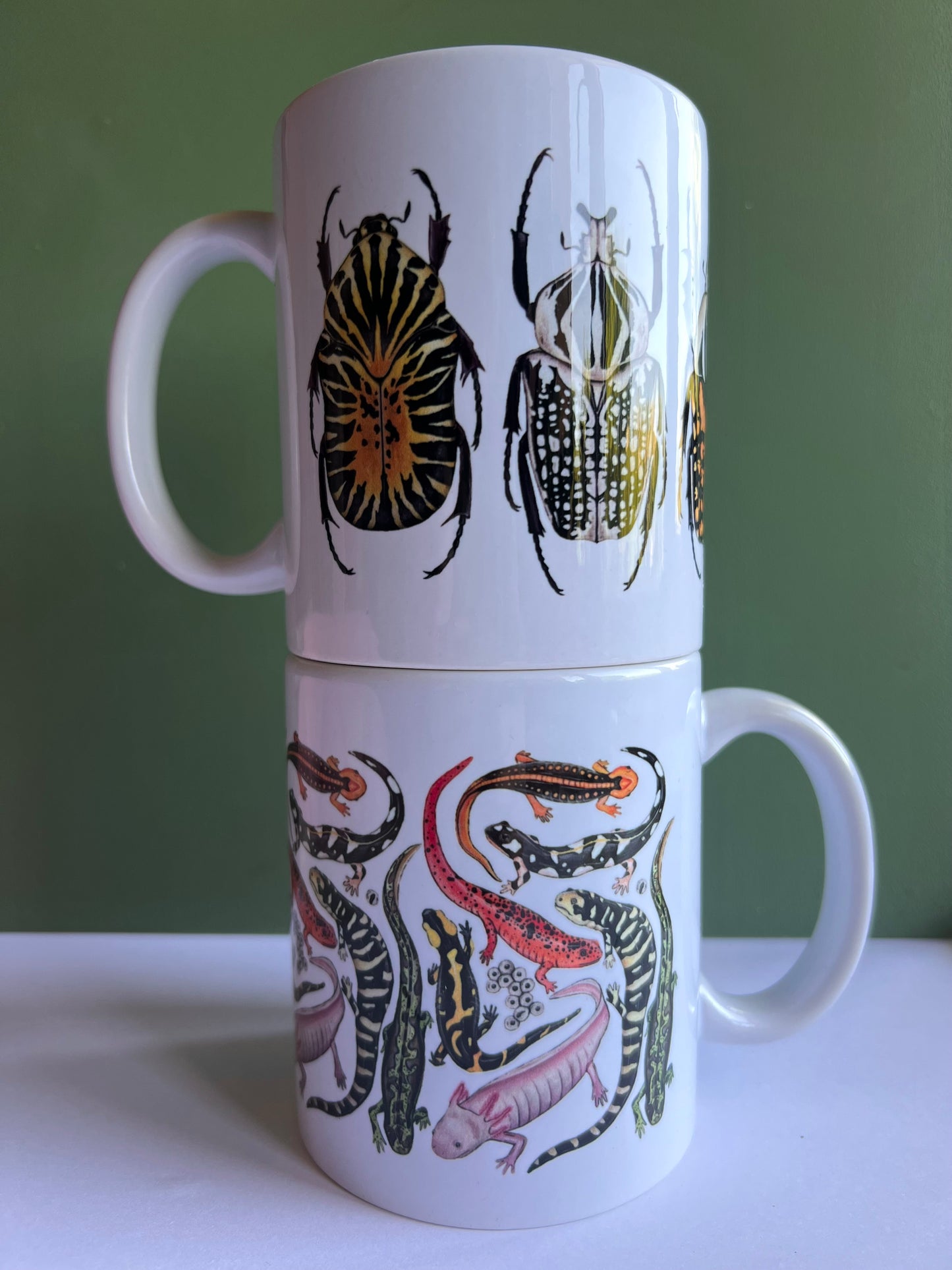 Beetles Ceramic Mug