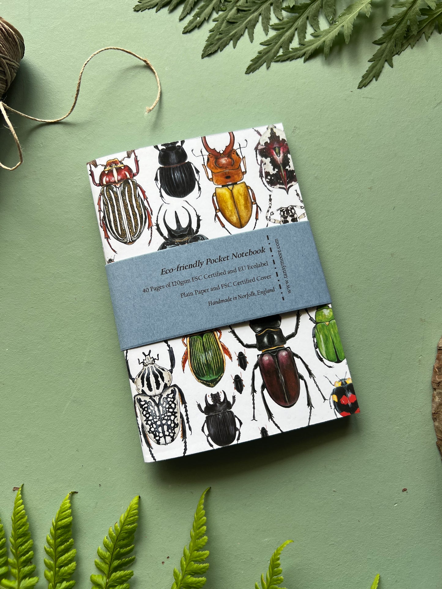 Beetles Pocket Notebook