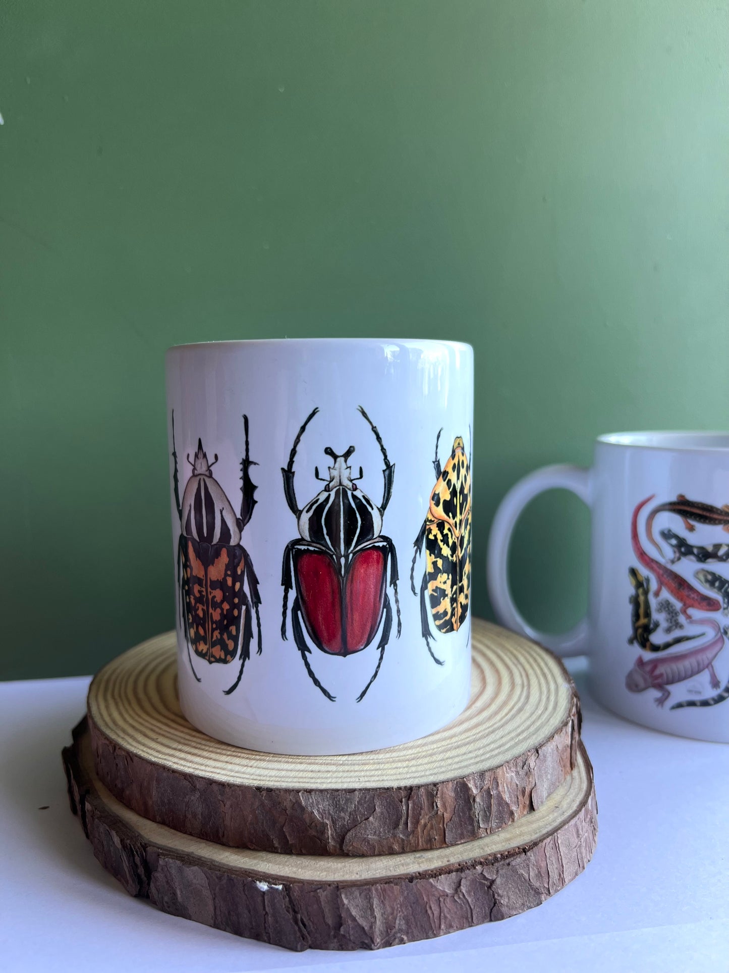 Beetles Ceramic Mug
