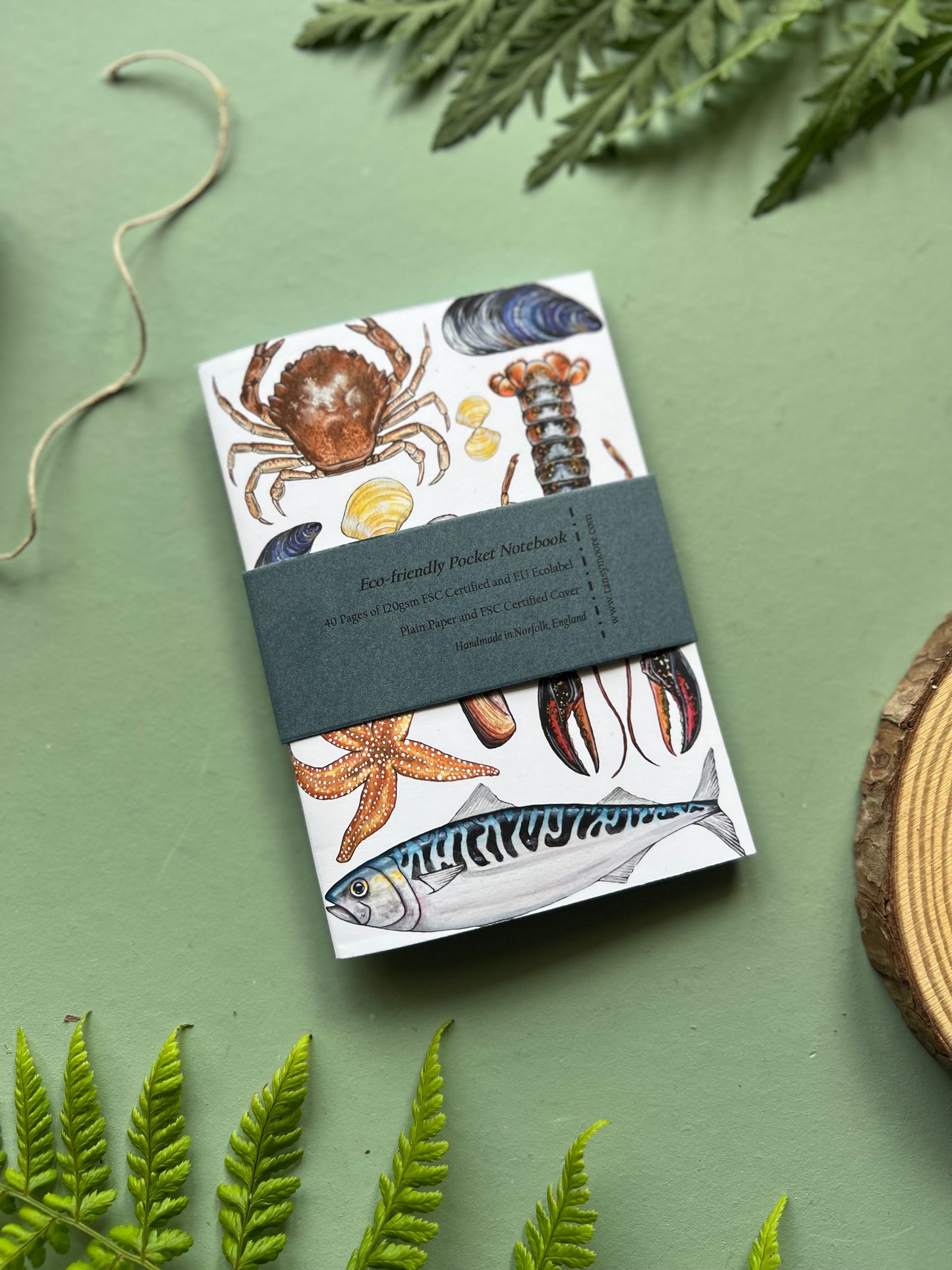Marine Life Pocket Notebook