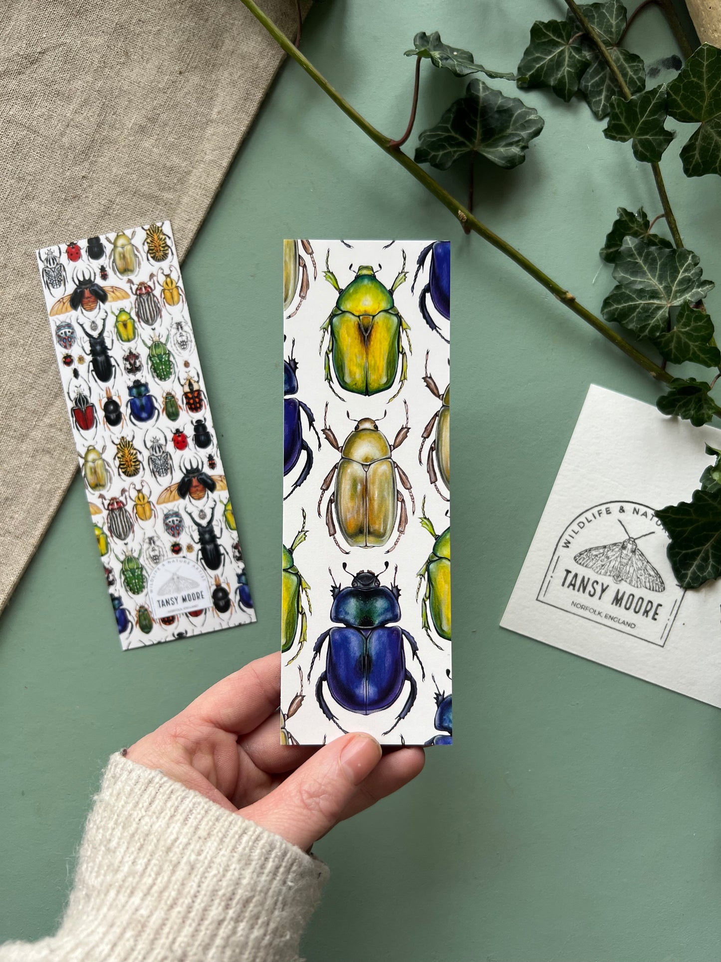 Beetle Bookmark