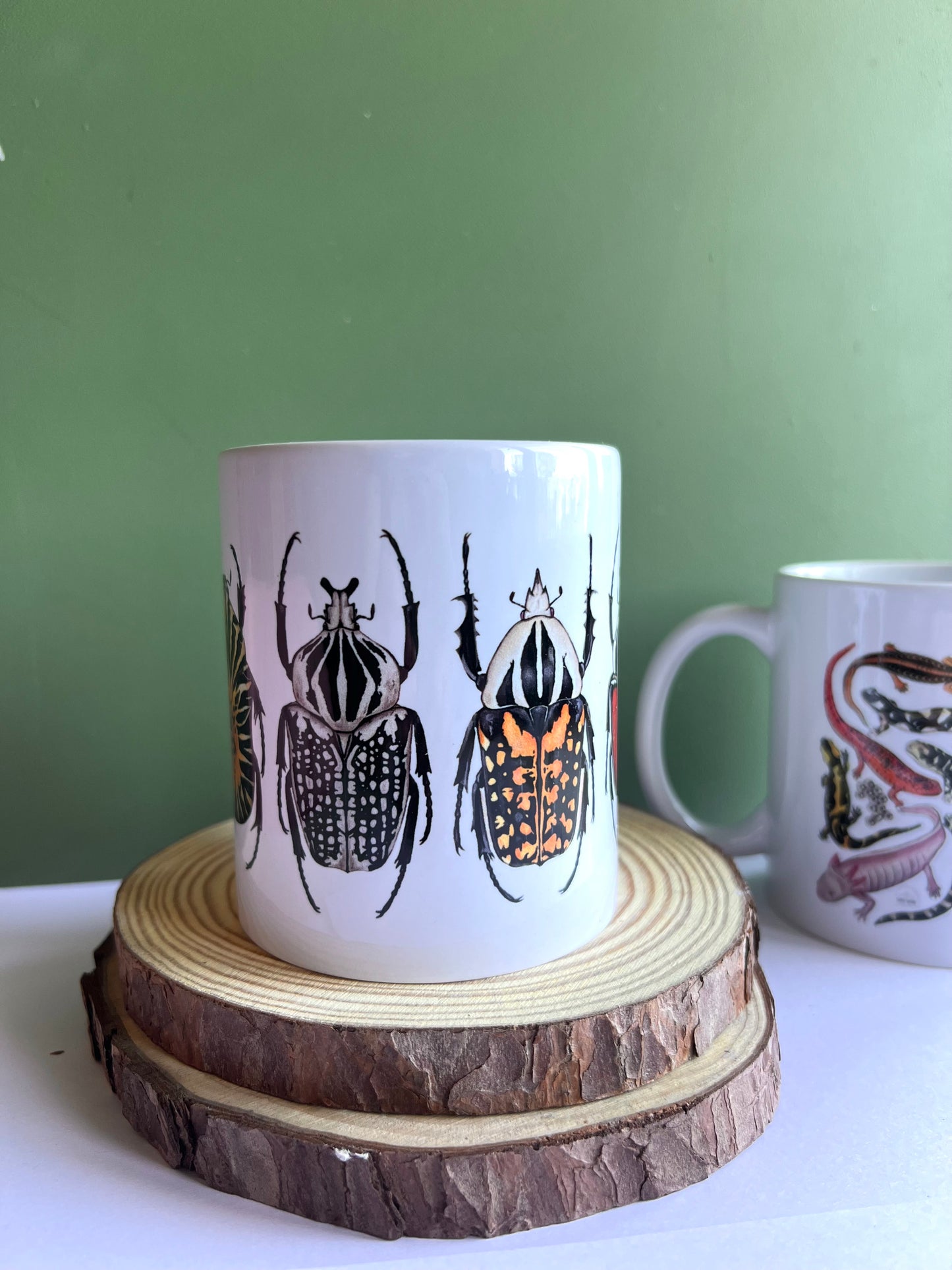Beetles Ceramic Mug