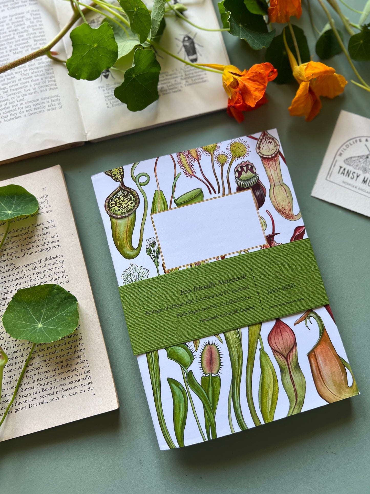 Carnivorous Plants Notebook