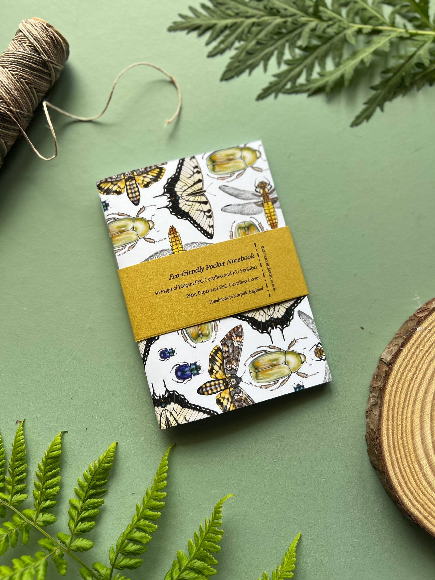 Insect Pocket Notebook Set
