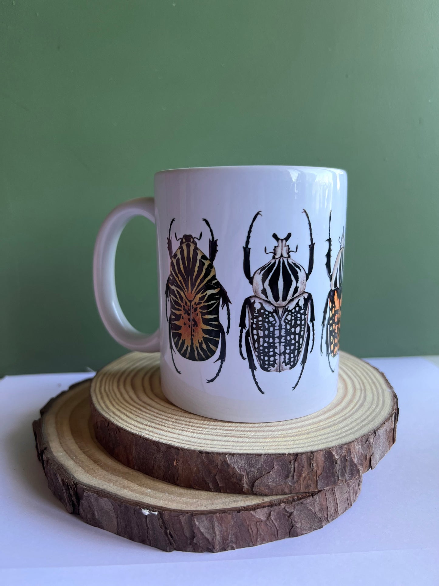 Beetles Ceramic Mug