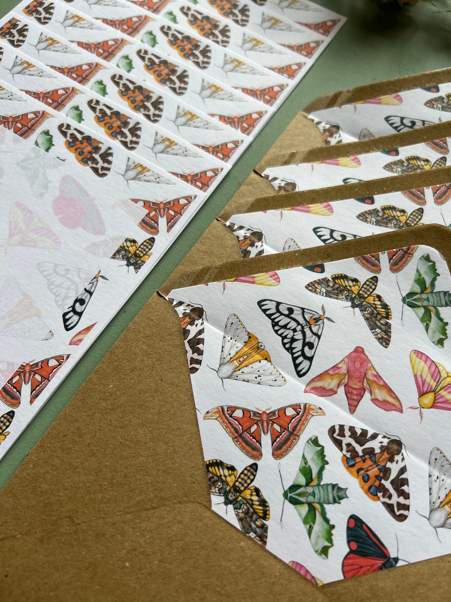 Moths Letter Writing Set