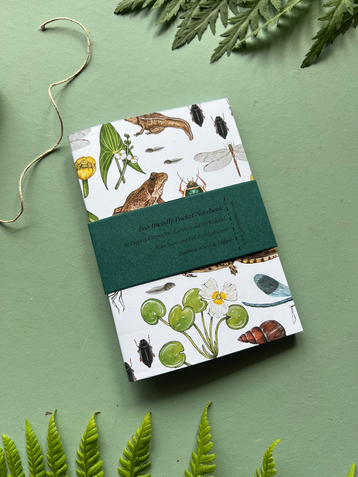 Pond Life Pocket Notebook
