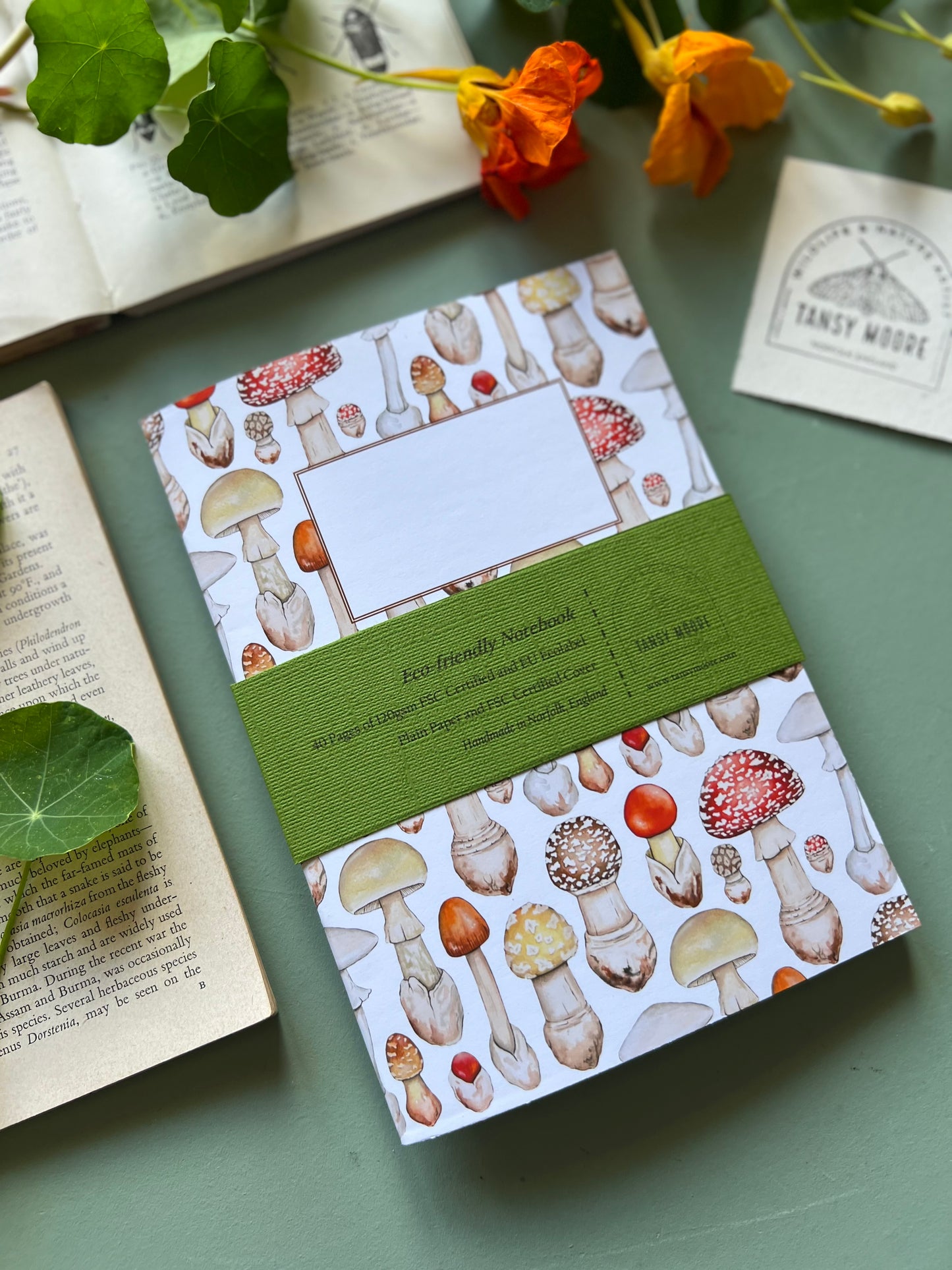 Mushroom Notebook