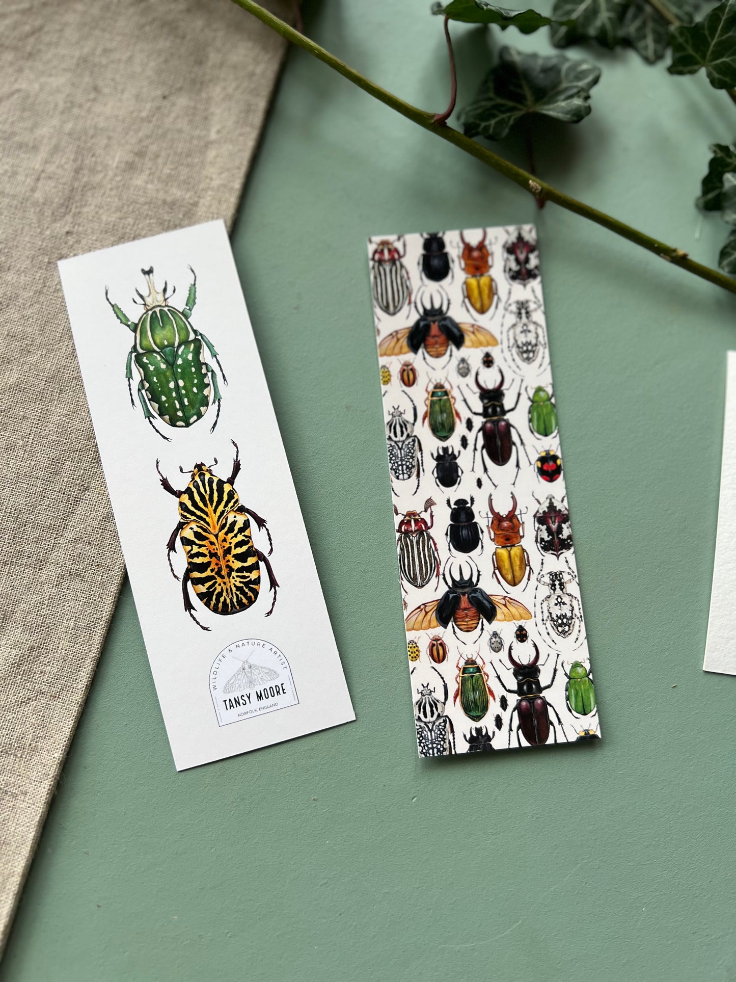 Beetle Bookmark