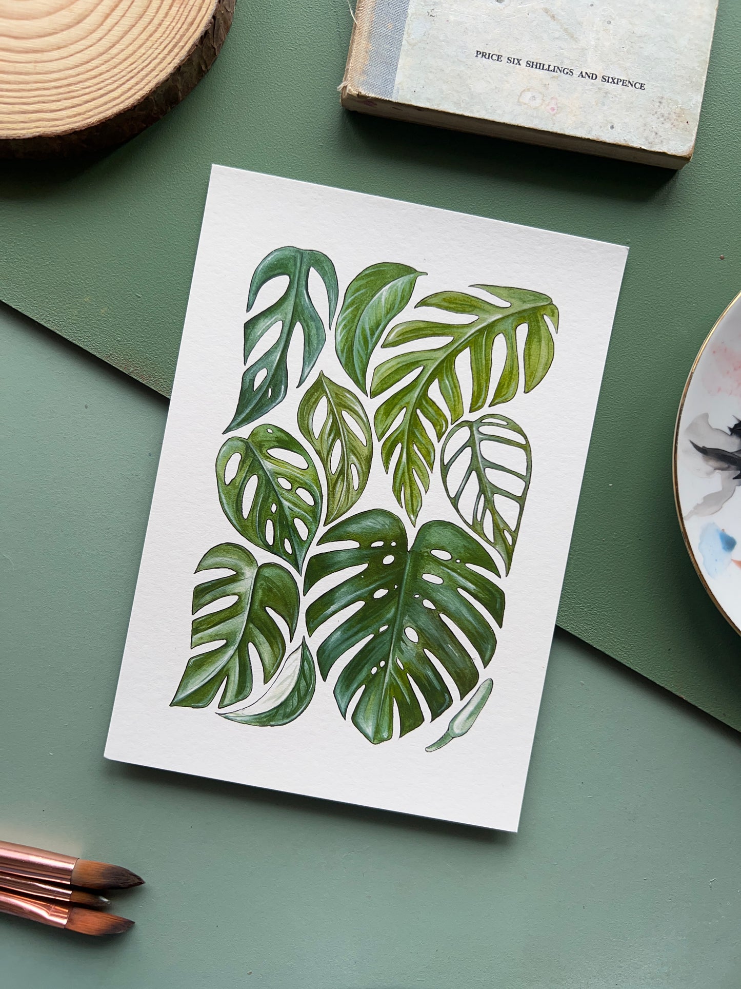 Monstera Print
