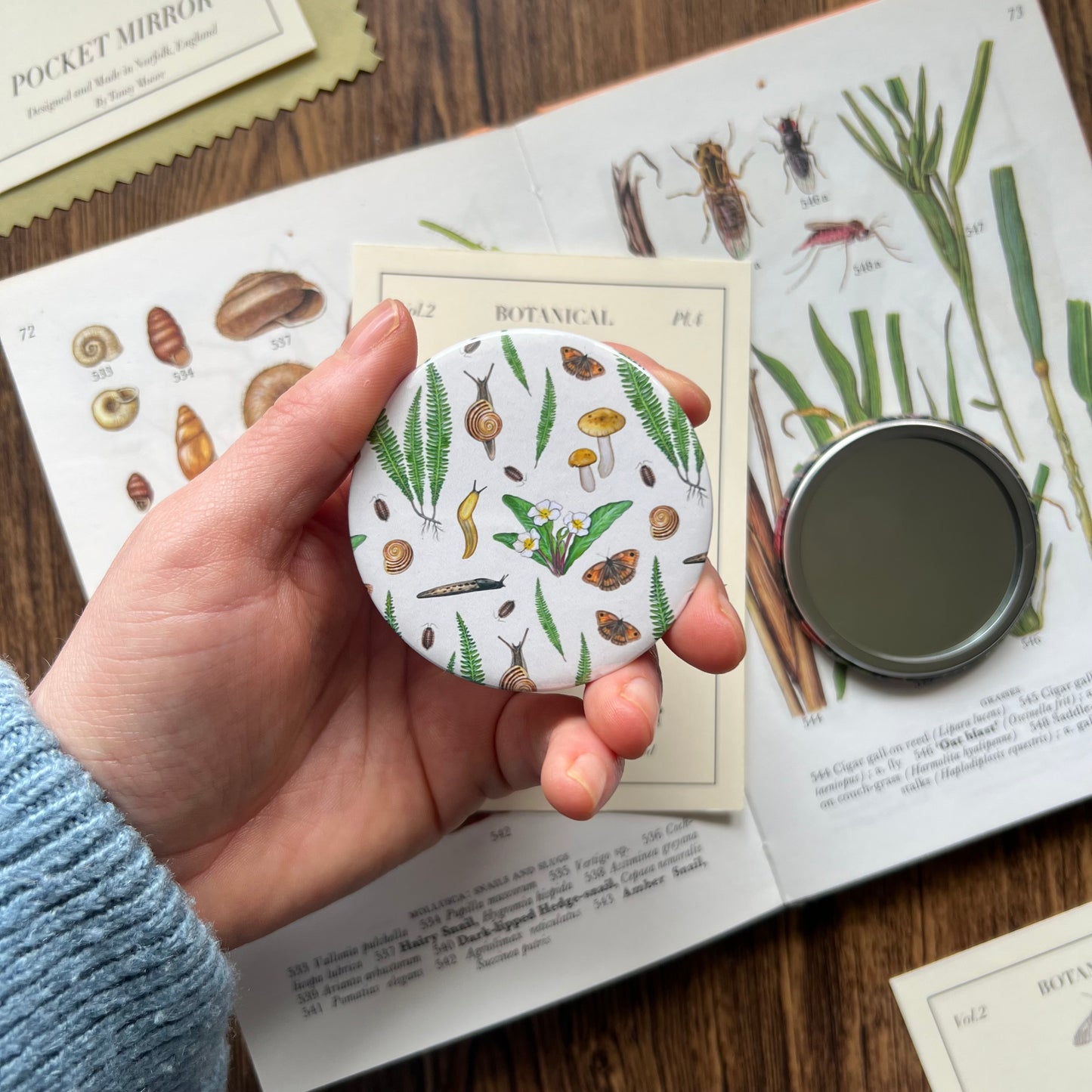 Forest Floor Pocket Mirror