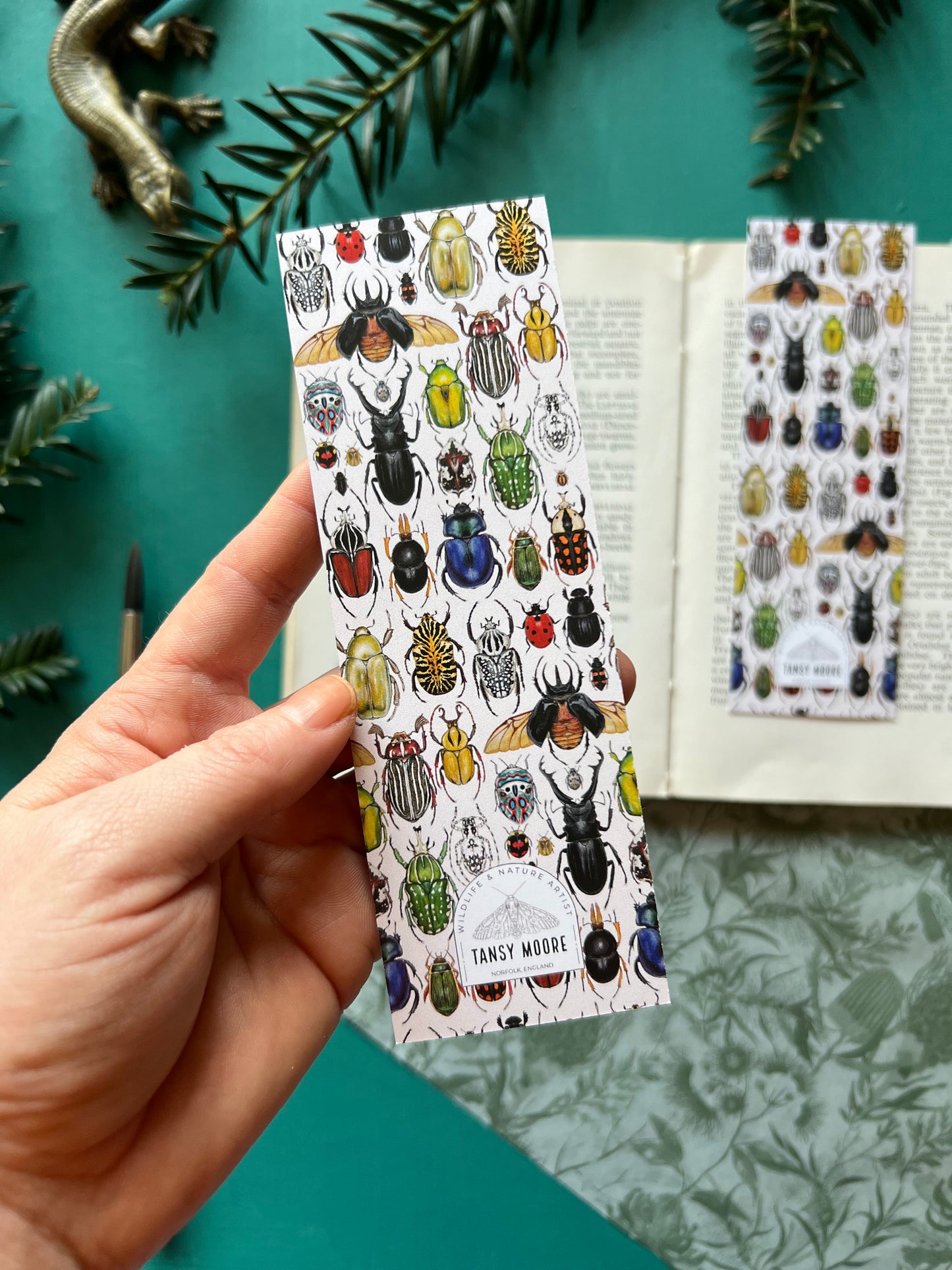 Beetle Bookmark