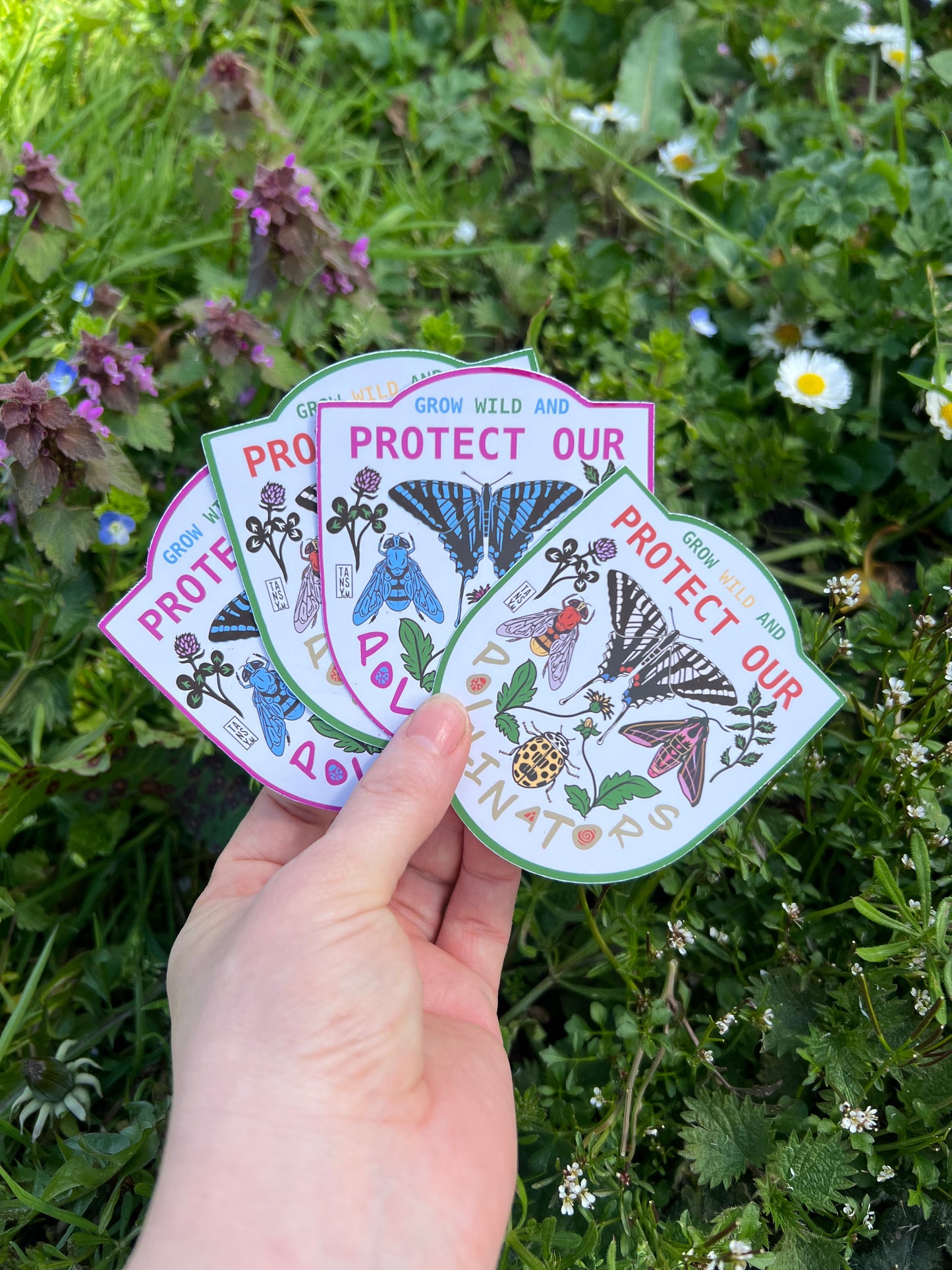 Protect our Pollinators Sticker