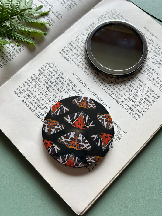 Tiger Moths Pocket Mirror