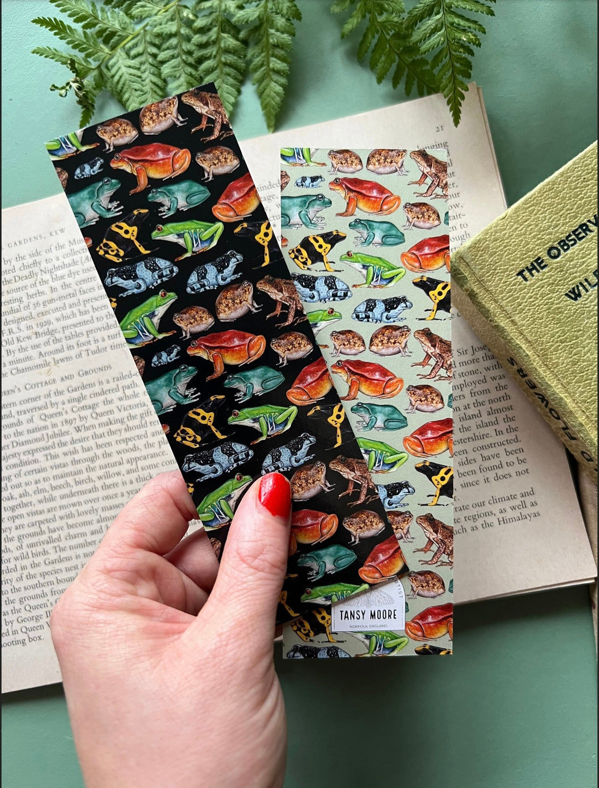 Frog Bookmark