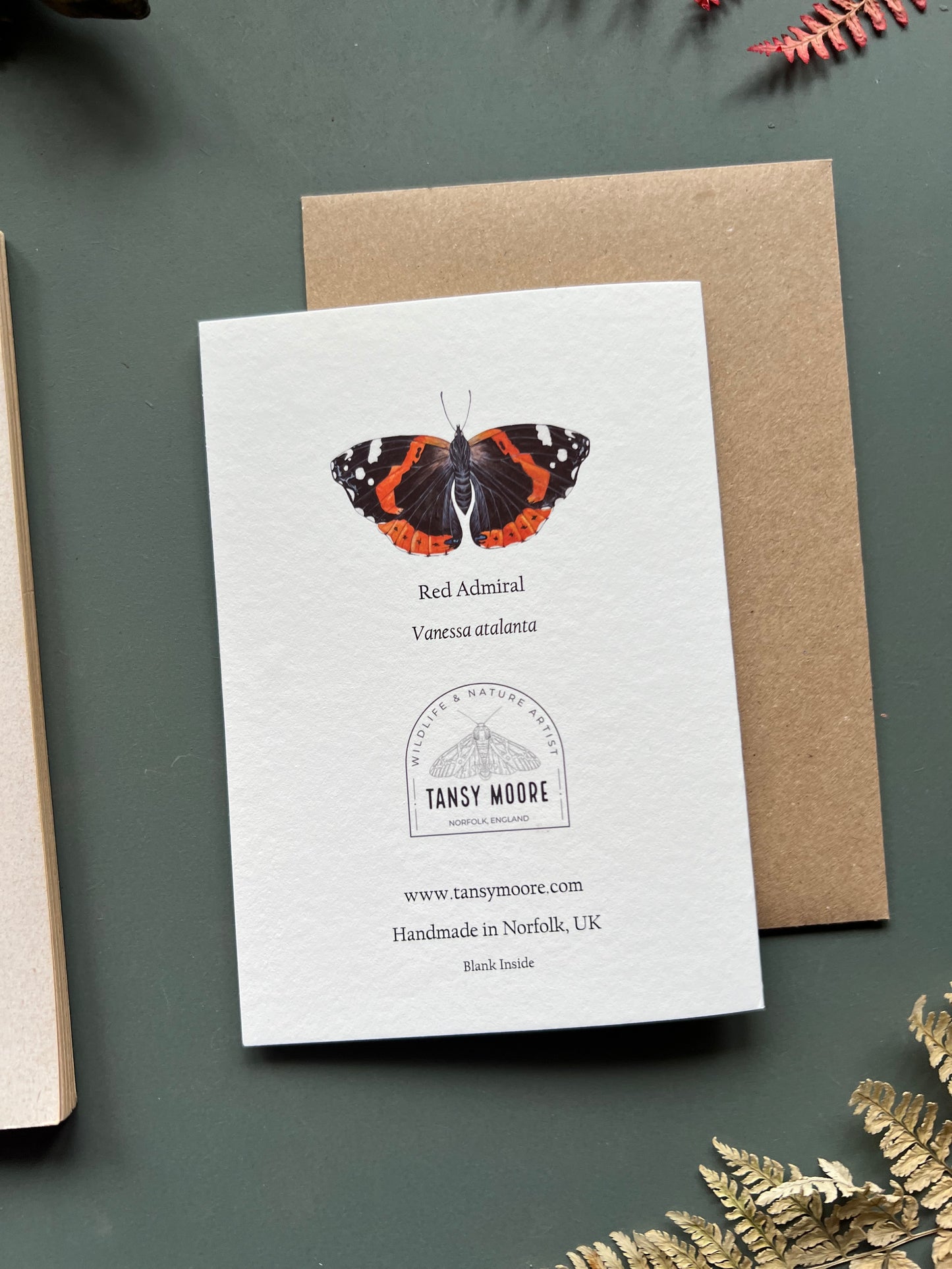 Red Admiral Card