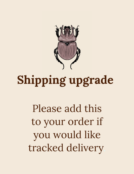 Shipping upgrade - Add Tracked Delivery