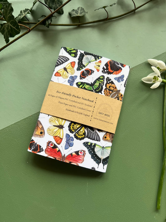 Butterflies Pocket Notebook