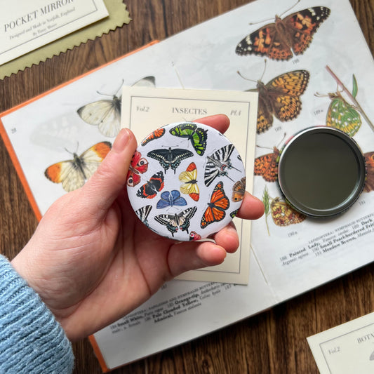 Butterfly Pocket Mirror