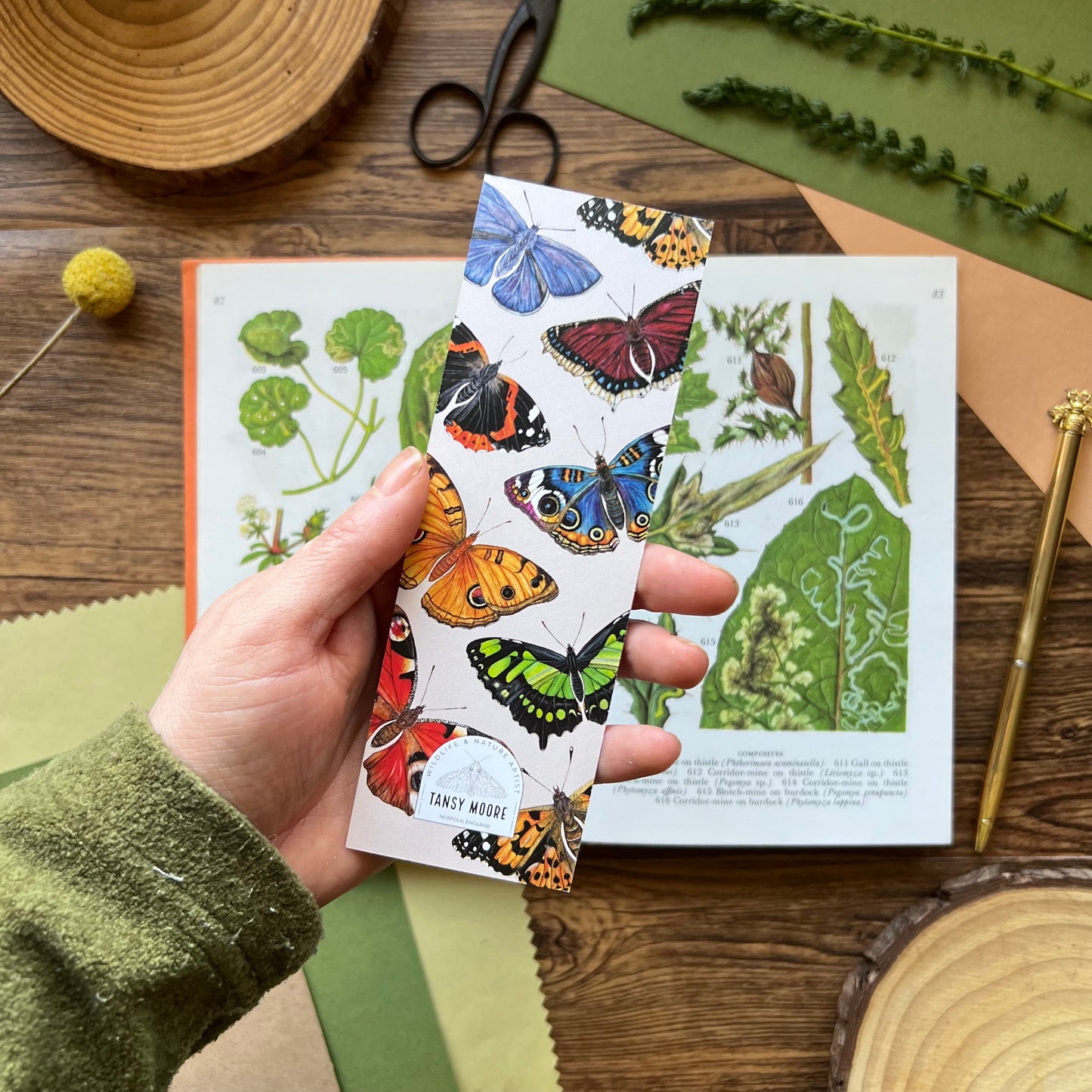 Butterfly Bookmark
