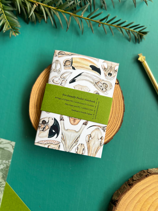 Skulls Pocket Notebook