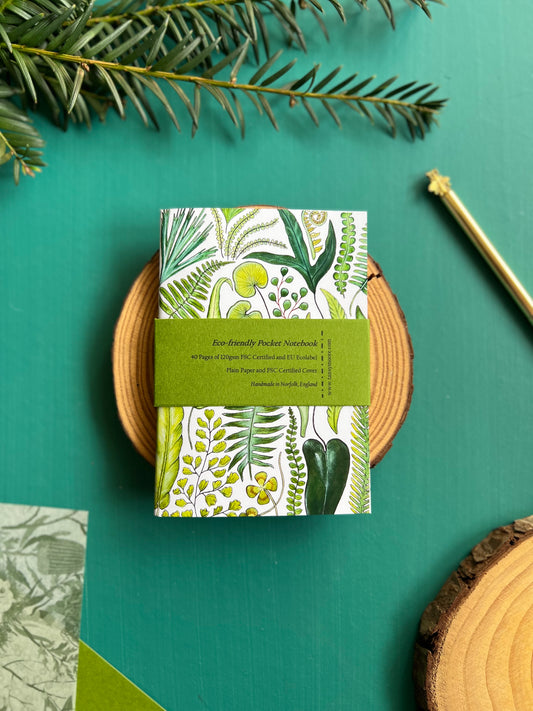 Ferns Pocket Notebook