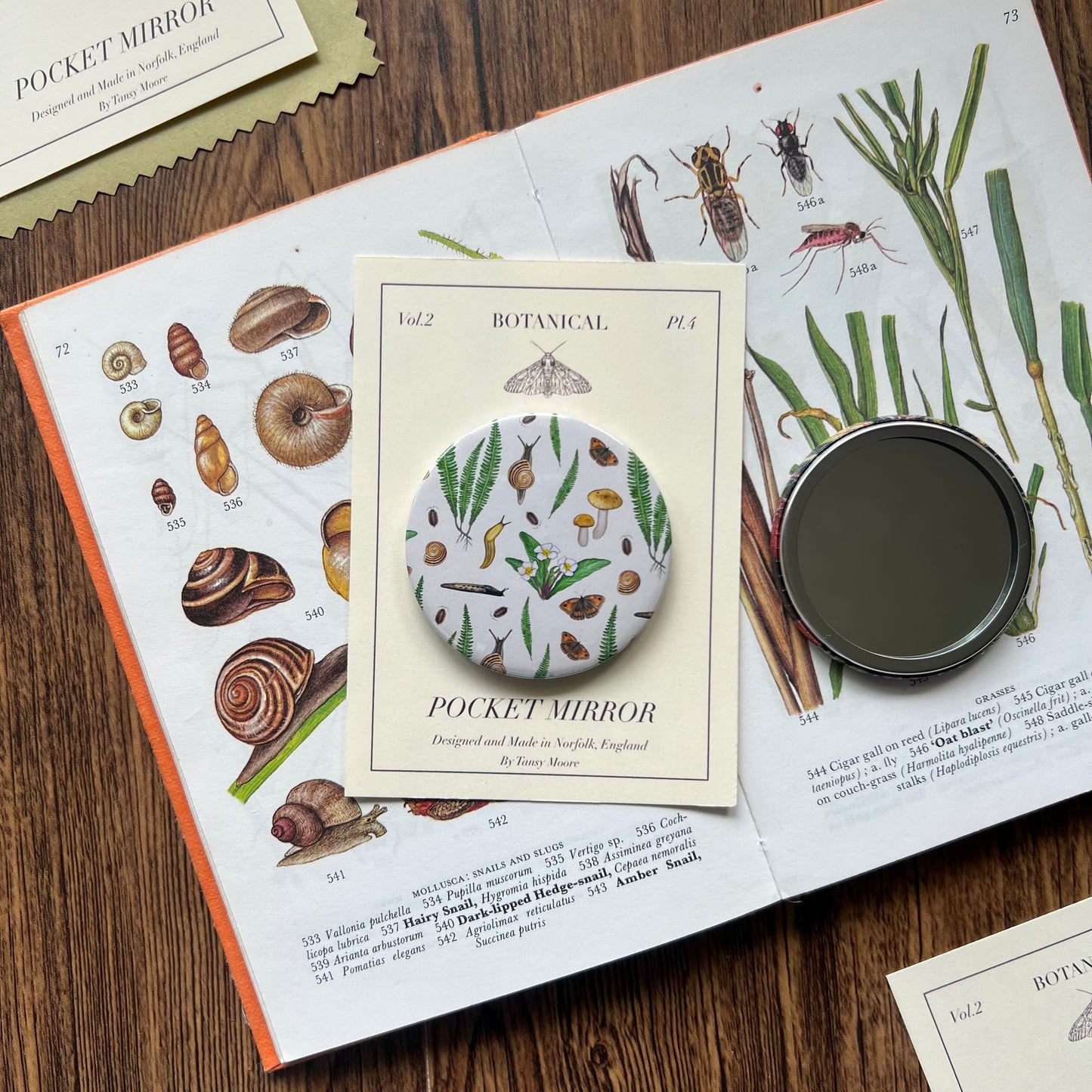 Forest Floor Pocket Mirror