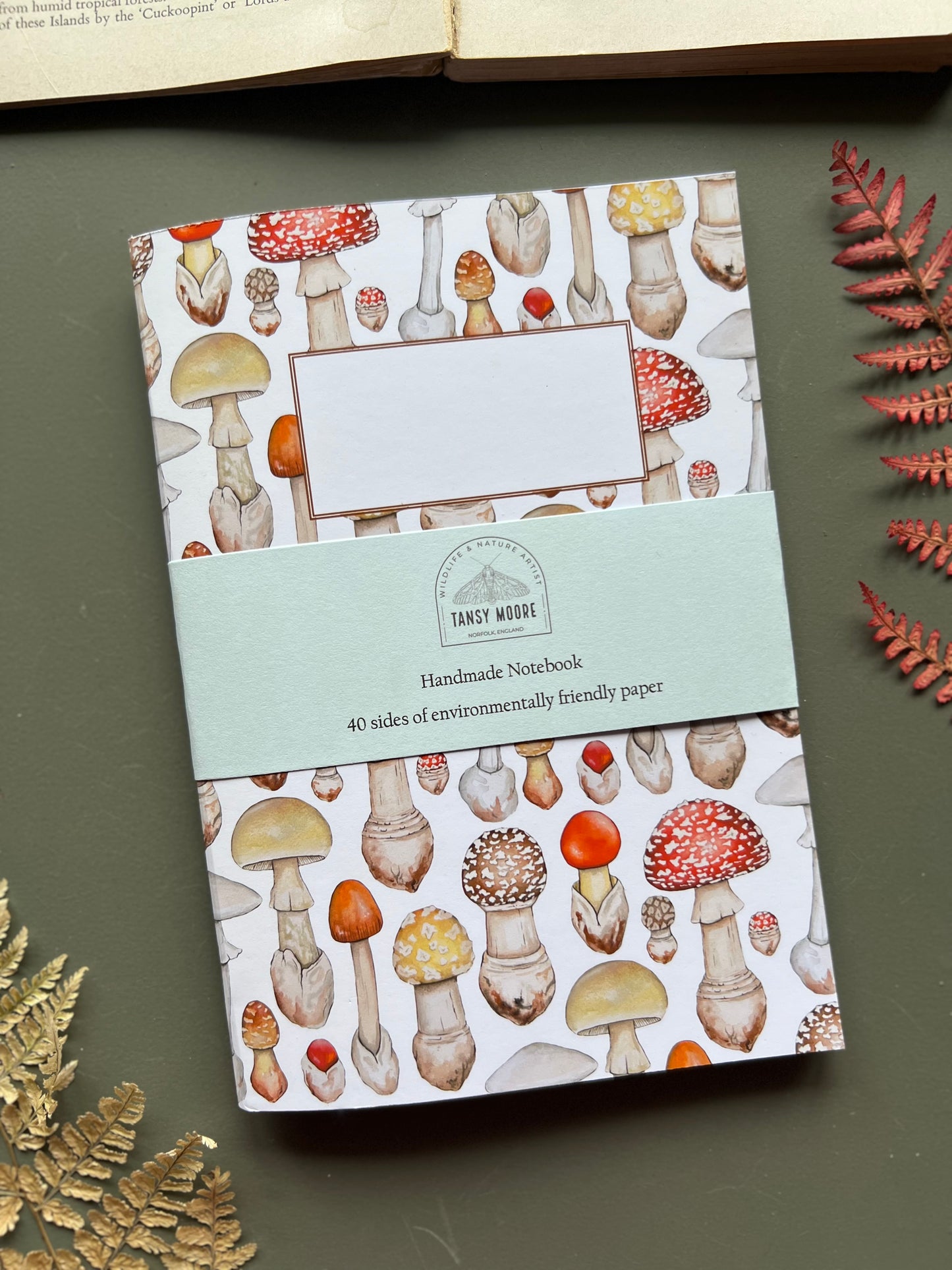 Mushroom Notebook