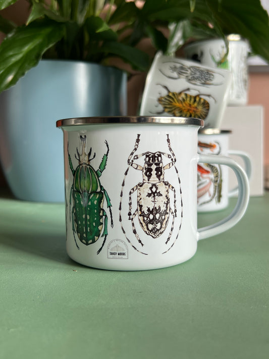 Beetles Camping Mug