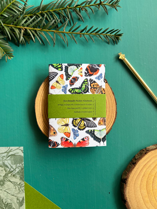 Butterflies Pocket Notebook