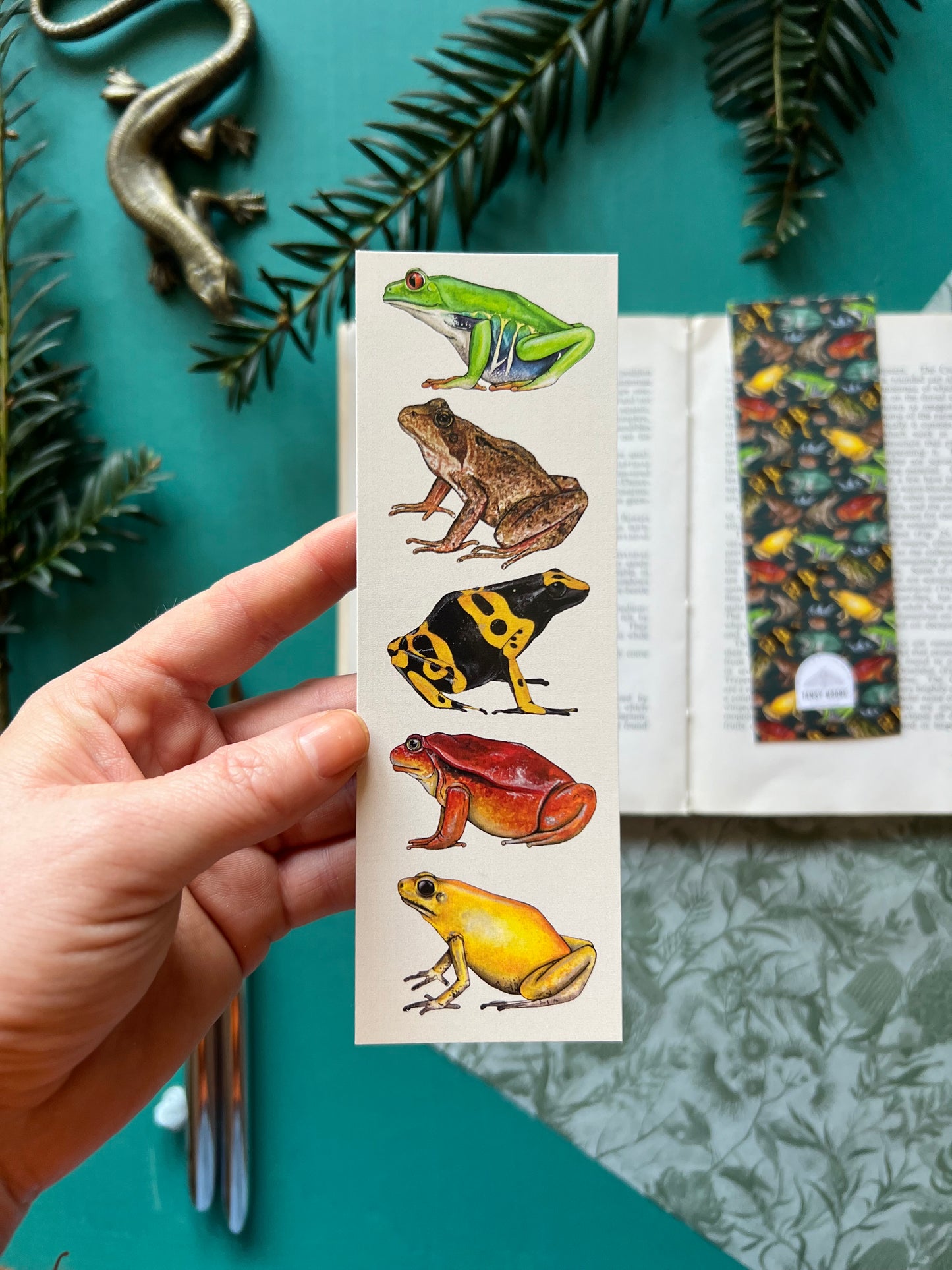 Frog Bookmark