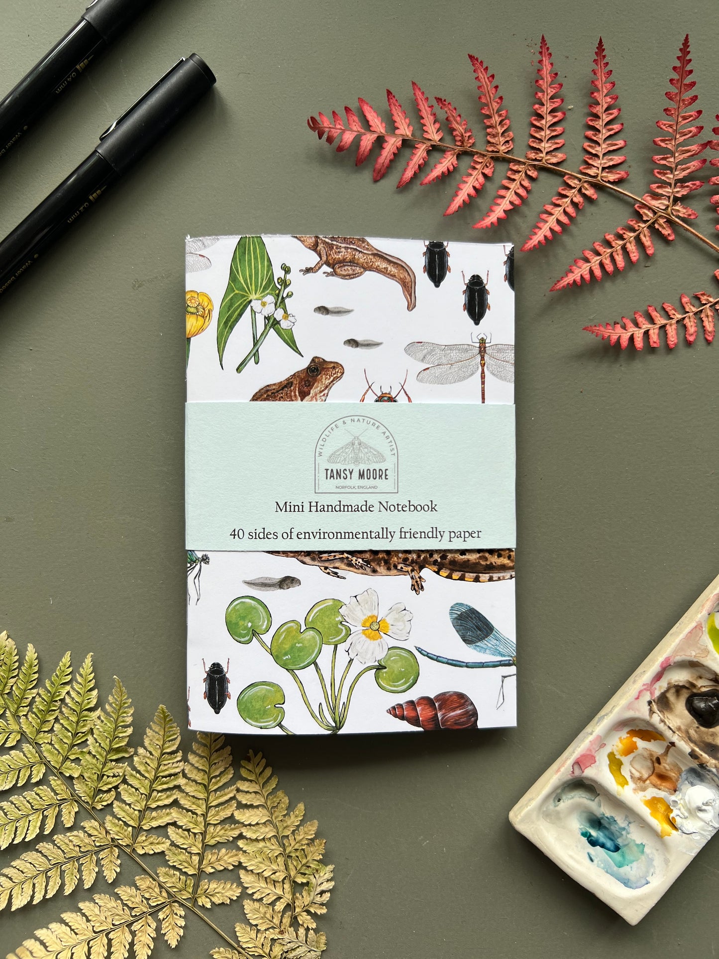 Pond Life Pocket Notebook