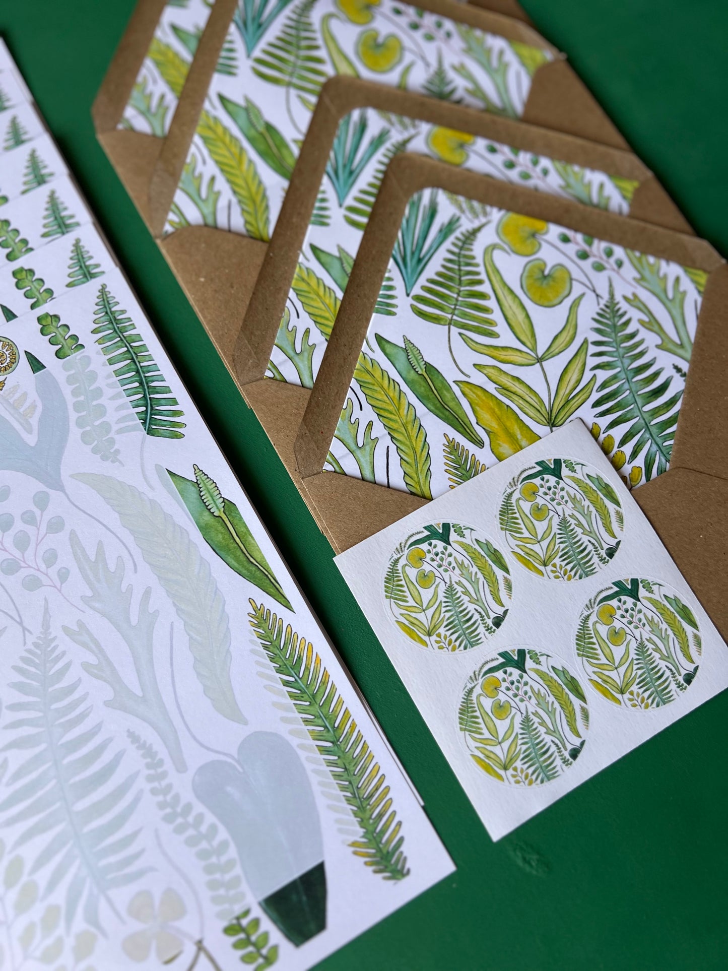 Fern Letter Writing Set