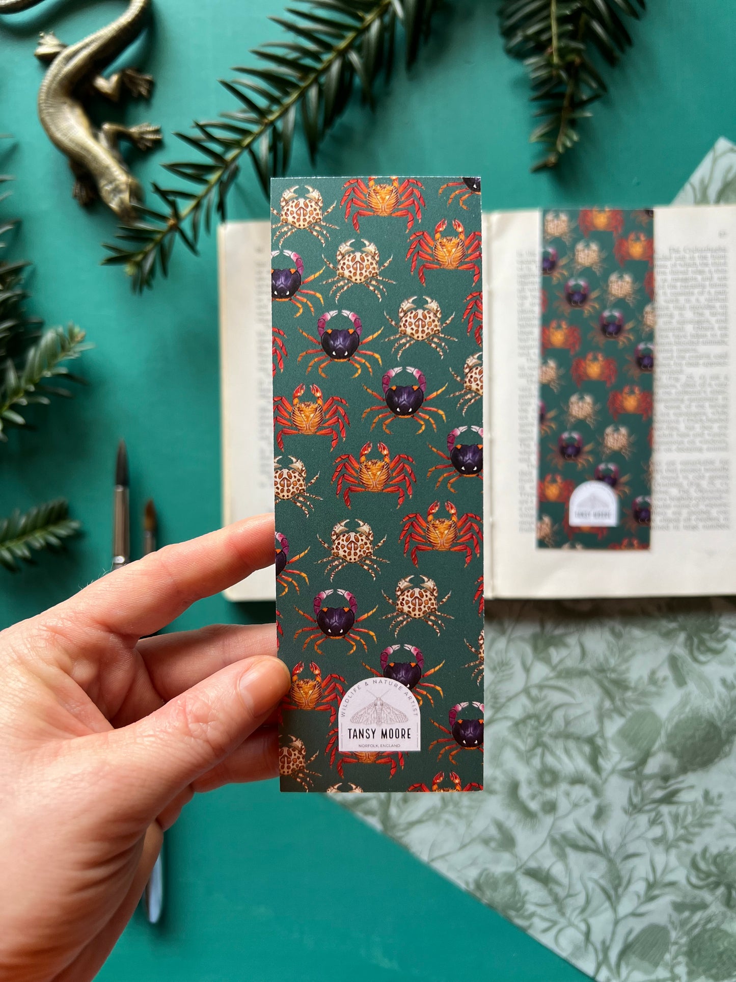 Crab Bookmark
