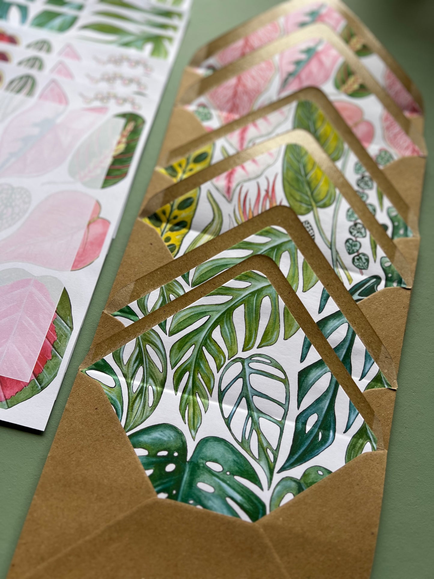 House Plants Stationery Set