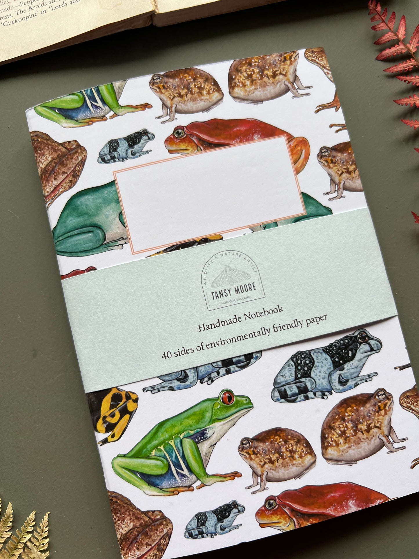 Frog Notebook