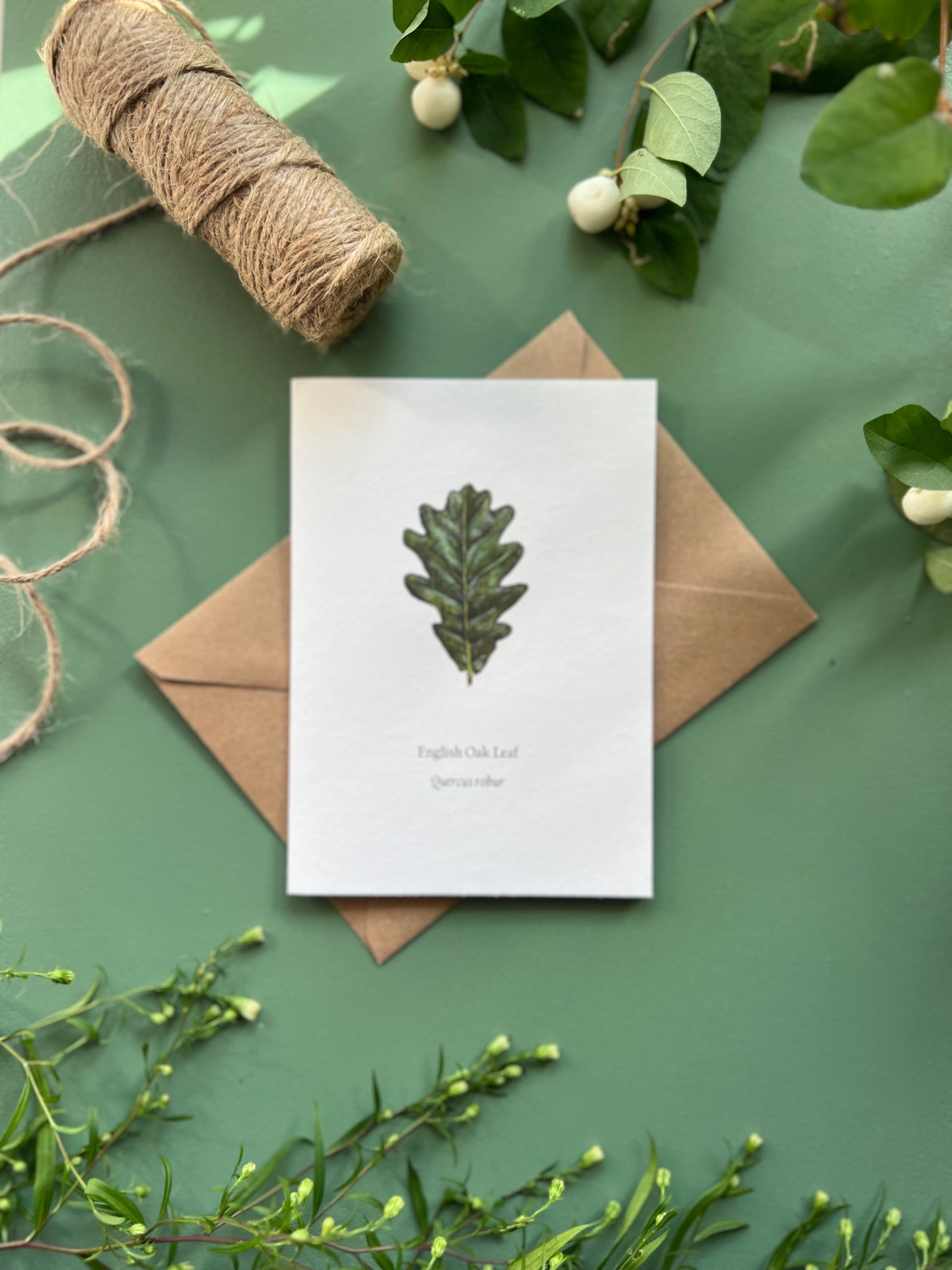 English Oak Card