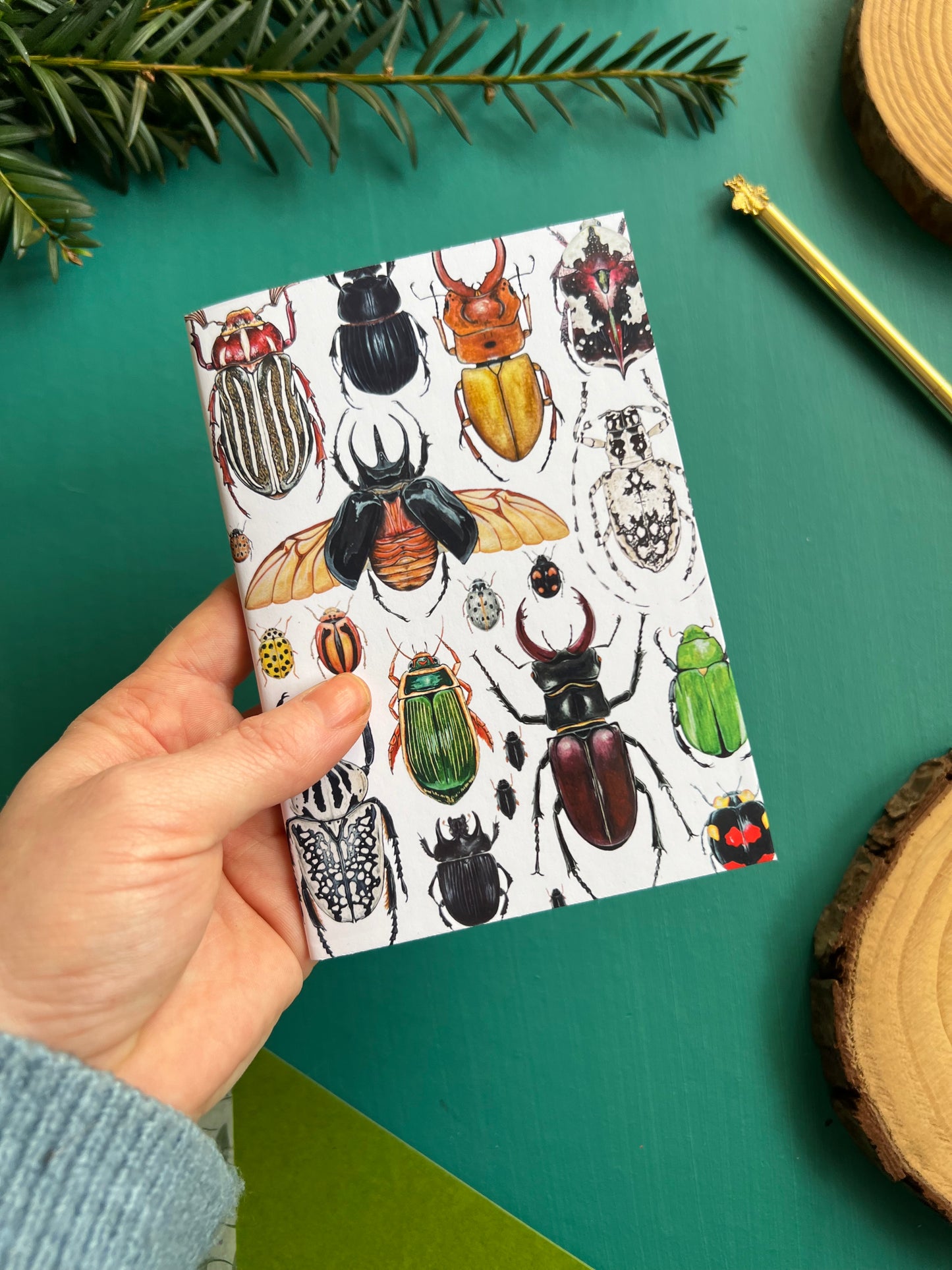 Beetles Pocket Notebook
