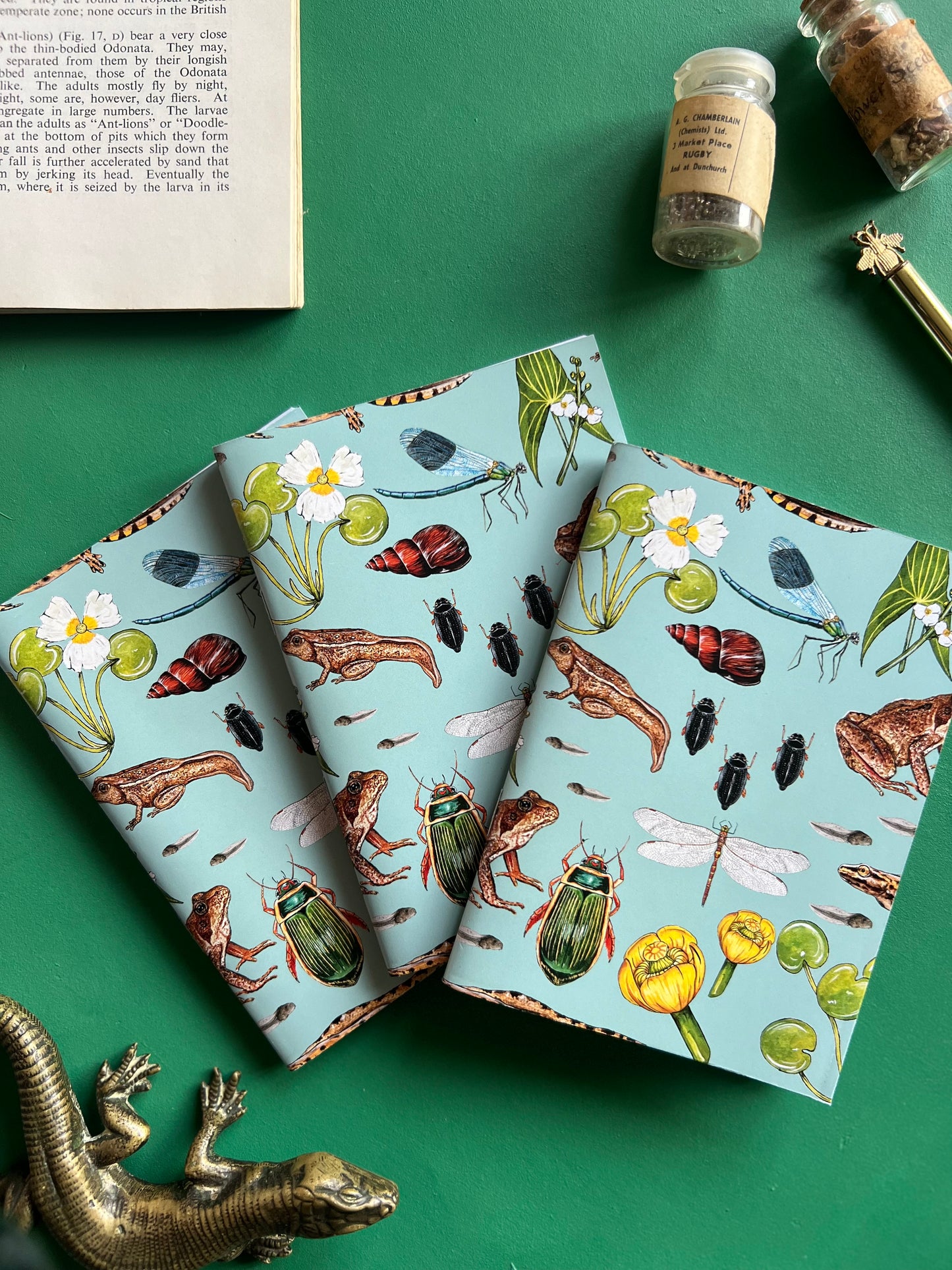 Pond Life Pocket Notebook